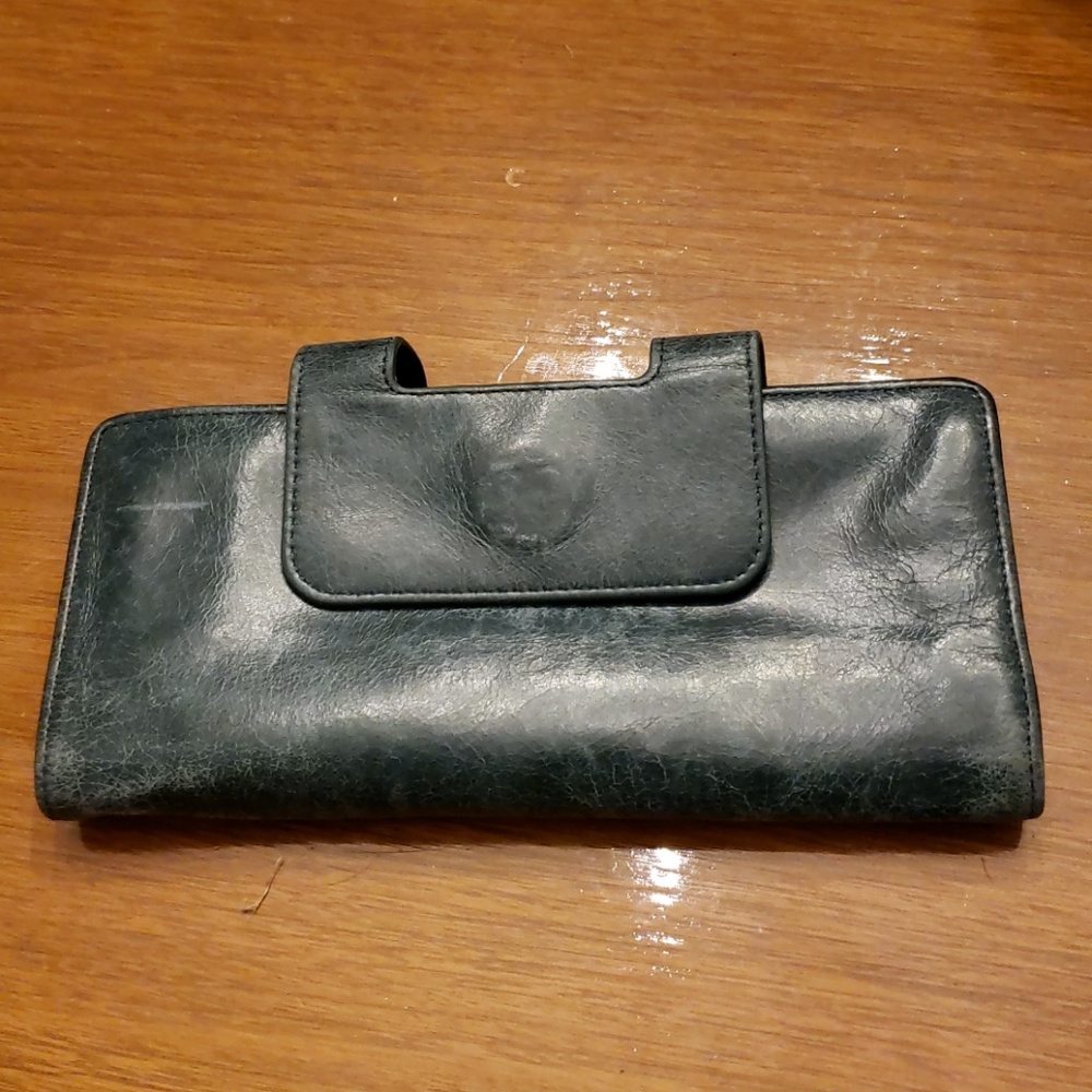 Hobo forest green wallet
